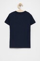 Detské bavlnené tričko Tommy Hilfiger KS0KS00218.4890 tmavomodrá AW21