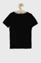 Tommy Hilfiger T-shirt bawełniany dziecięcy czarny