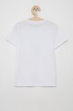 EA7 Emporio Armani T-shirt bawełniany dziecięcy 6KBT51.BJ02Z 6KBT51.BJ02Z biały AW21