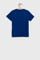 EA7 Emporio Armani T-shirt bawełniany dziecięcy 6KBT51.BJ02Z granatowy