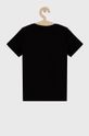Dětské bavlněné tričko EA7 Emporio Armani černá