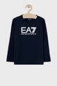 granatowy EA7 Emporio Armani Longsleeve dziecięcy 6KBT58.BJ02Z Chłopięcy