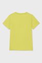 Παιδικό βαμβακερό μπλουζάκι Mayoral κίτρινο πράσινο