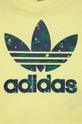 Detské bavlnené tričko adidas Originals H20310  100% Bavlna