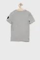 Calvin Klein Jeans T-shirt bawełniany dziecięcy IB0IB01061.4890 szary