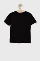 Calvin Klein Jeans T-shirt bawełniany dziecięcy IB0IB01061.4890 czarny
