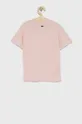 Lacoste T-shirt bawełniany dziecięcy TJ6847 różowy