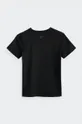 4F T-shirt bawełniany dziecięcy czarny
