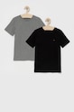 Tommy Hilfiger t-shirt in cotone per bambini melange grigio UB0UB00310.4890