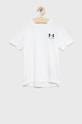 Under Armour tricou copii uni alb 1363280