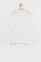 Detské bavlnené tričko Polo Ralph Lauren biela