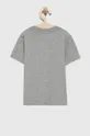 Detské bavlnené tričko Polo Ralph Lauren sivá