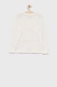 Polo Ralph Lauren Longsleeve bawełniany dziecięcy kremowy