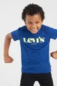 granatowy Levi's T-shirt dziecięcy Chłopięcy