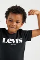 Дитяча футболка Levi's чорний