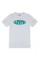 biały Levi's T-shirt bawełniany dziecięcy Chłopięcy
