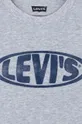 Levi's T-shirt bawełniany dziecięcy szary