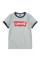 szary Levi's T-shirt dziecięcy Chłopięcy