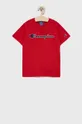 κόκκινο Παιδικό βαμβακερό μπλουζάκι Champion Για αγόρια