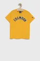 κίτρινο Παιδικό βαμβακερό μπλουζάκι Champion Για αγόρια
