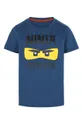блакитний Дитяча бавовняна футболка Lego Wear Для хлопчиків