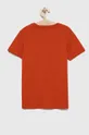 Quiksilver t-shirt bawełniany dziecięcy pomarańczowy