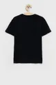 Дитяча бавовняна футболка Quiksilver чорний
