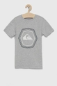 szary Quiksilver T-shirt dziecięcy Chłopięcy