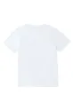 Дитяча бавовняна футболка Dkny білий