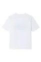 Boss T-shirt bawełniany dziecięcy J25L54.162.174 biały