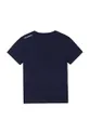 Karl Lagerfeld T-shirt bawełniany dziecięcy Z25316.86.108 granatowy