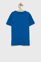 United Colors of Benetton T-shirt bawełniany dziecięcy niebieski