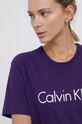 Pyžamové tričko Calvin Klein Underwear fialová