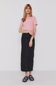 Calvin Klein Jeans t-shirt J20J216251.4890 rózsaszín AW21