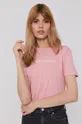różowy Calvin Klein Jeans T-shirt J20J216251.4890