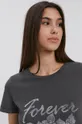 czarny Vero Moda T-shirt bawełniany