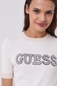 бежевый Свитер Guess