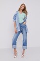 Guess T-shirt W1YI1A.J1311 W1YI1A.J1311 turkusowy AA00