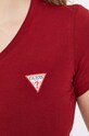 Guess T-shirt W1YI1A.J1311 W1YI1A.J1311 bordowy