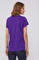 Odzież Polo Ralph Lauren T-shirt bawełniany 211847073002 211847073002 fioletowy