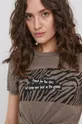 Jacqueline de Yong T-shirt bawełniany Damski