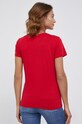 Odzież Tommy Hilfiger T-shirt bawełniany WW0WW27735.4890 czerwony