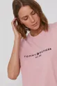 ružová Tommy Hilfiger - Tričko