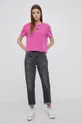 Tommy Jeans T-shirt DW0DW10404.4890 różowy