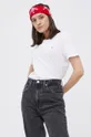 Tommy Jeans T-shirt bawełniany (2-pack) DW0DW11459.4890 biały