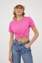Tommy Jeans - T-shirt DW0DW06901.4890 różowy