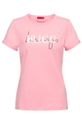 różowy Hugo T-shirt 50453144