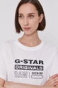 biały G-Star Raw t-shirt