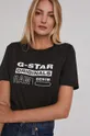 czarny G-Star Raw t-shirt