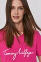 Tommy Hilfiger T-shirt bawełniany różowy WW0WW28682.4890